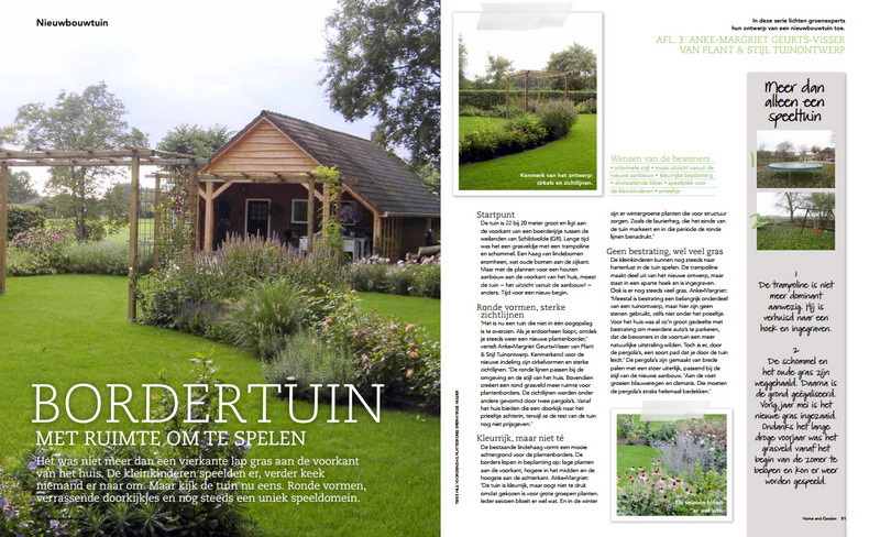 Artikel in Home and Garden juli 2011