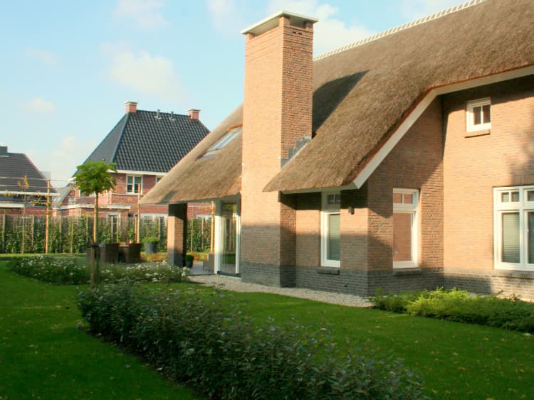 Strakke landelijke tuin Haren